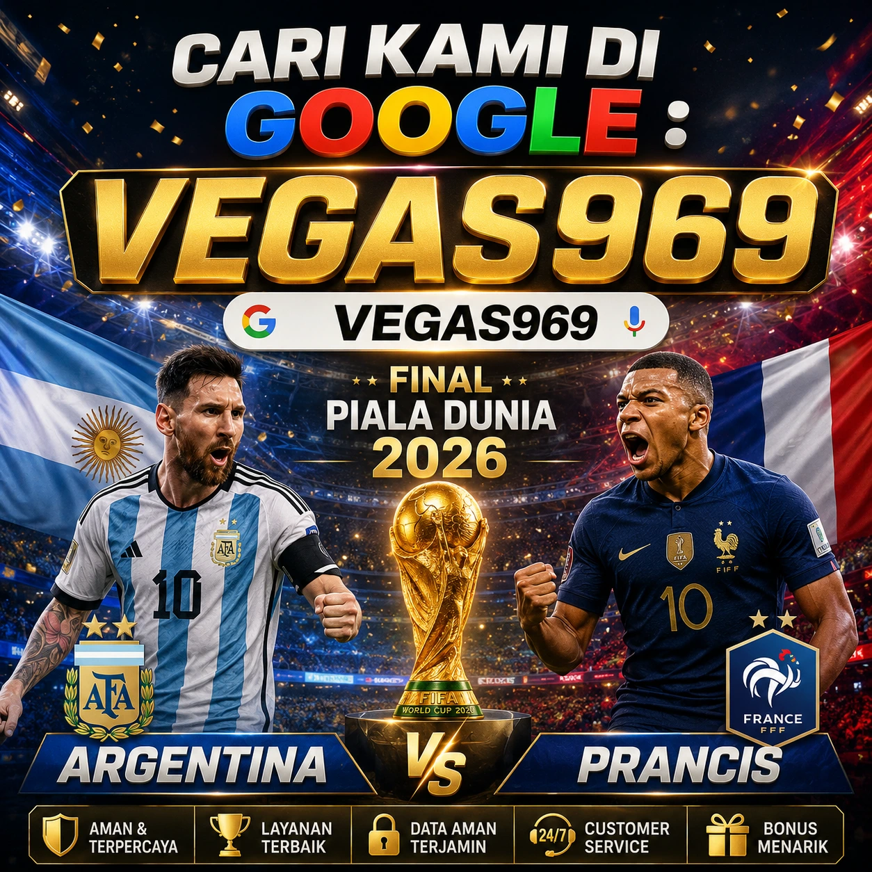 VEGAS969 - Situs Taruhan Bola Mix Parlay Terpercaya 2026